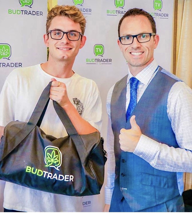 BudTrader CEO Brad McLaughlin and James Kennedy from Vanderpump rules